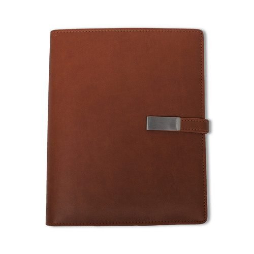 Brown Diary with Power bank 5000mAh