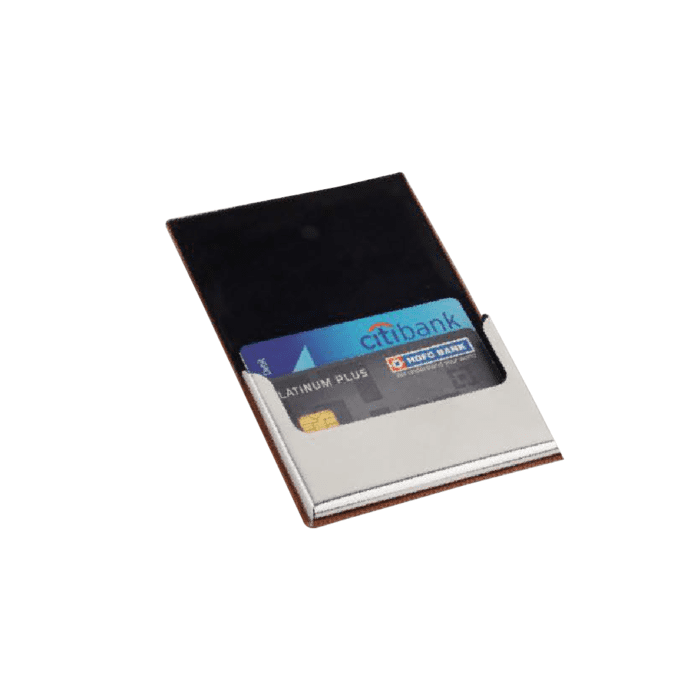 Exclusive Magnetic Steel Card Holder - CH09