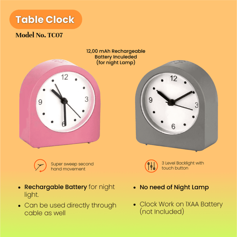 Best Analog Table Clock