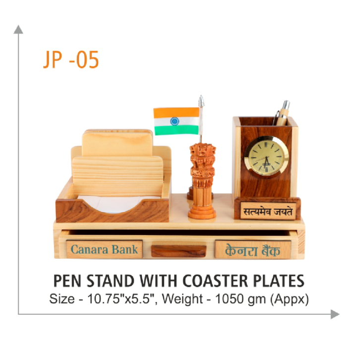 Discover the Ideal Pen Stand with Coaster Plates