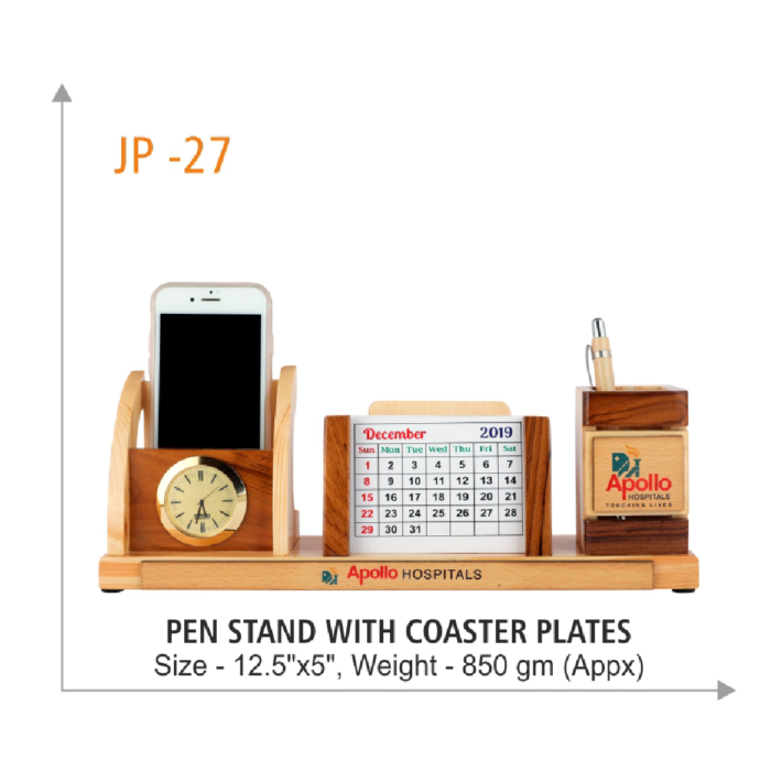 Discover the Ideal Pen Stand with Coaster Plates