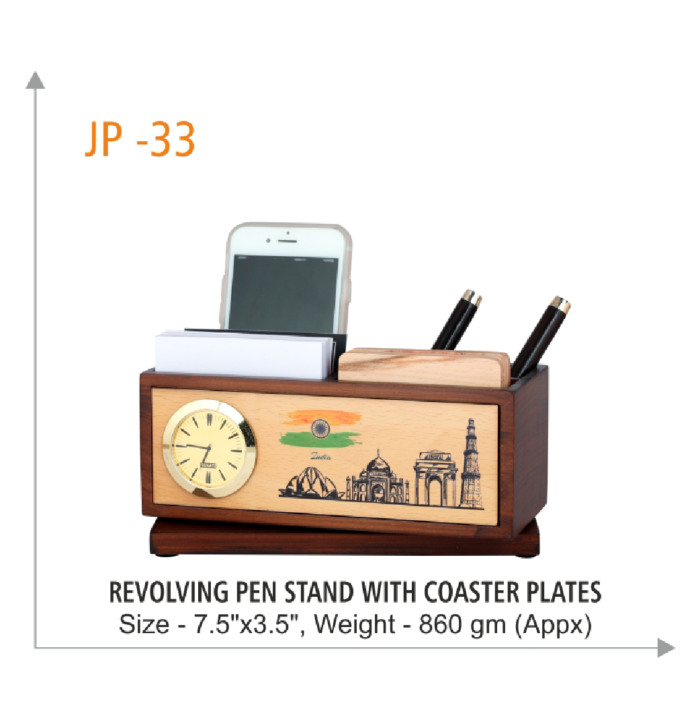 Discover the Ideal Pen Stand with Coaster Plates