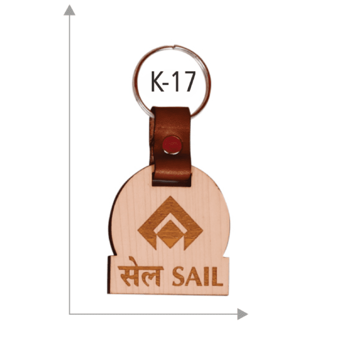 Personalized Wooden Keychain