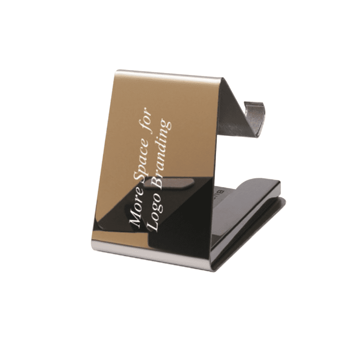 Durable Metal Mobile Stand With Visiting Card Holder-MS13