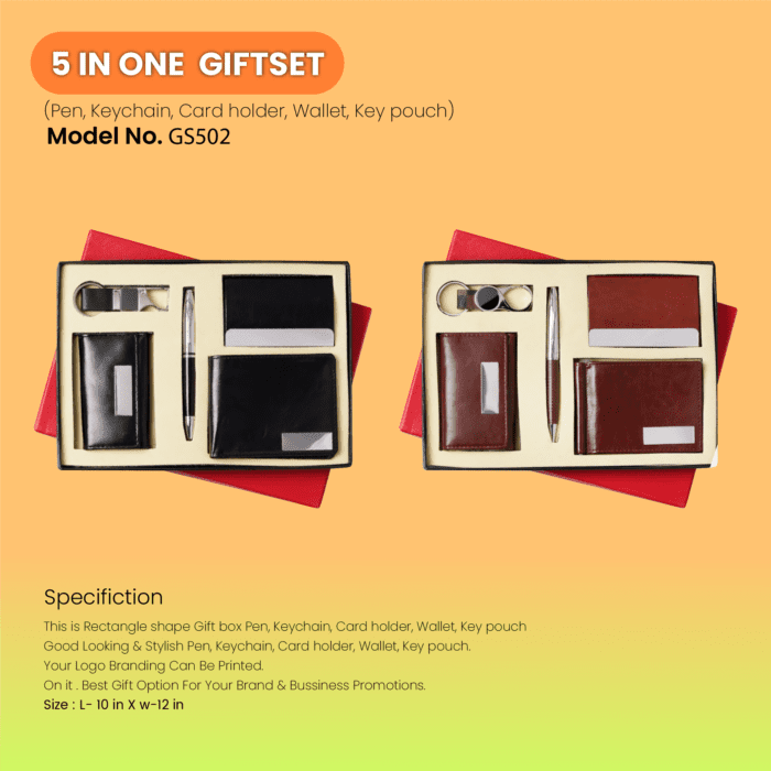 5 in One Customized Gift Set