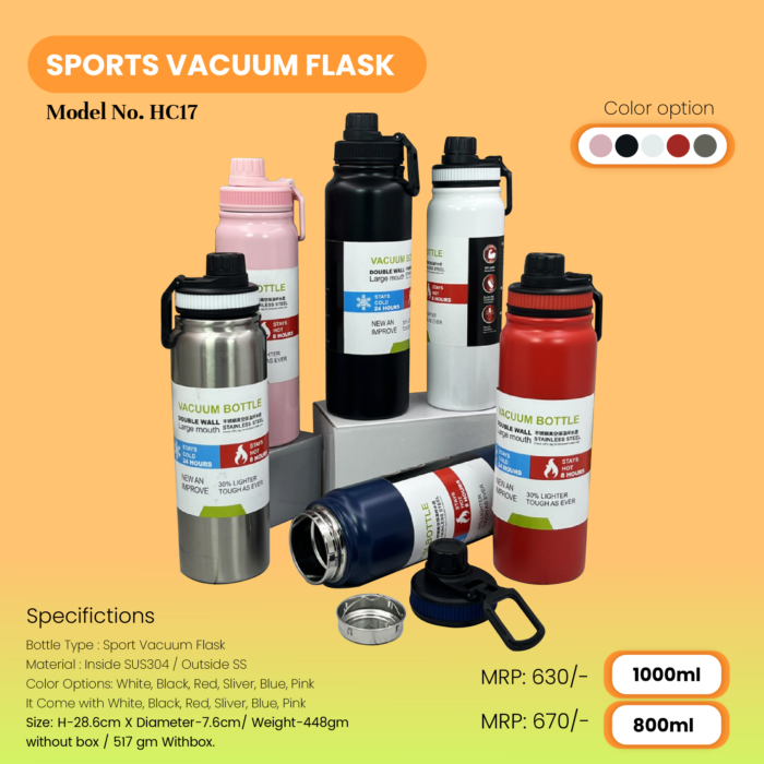 High-Performance Sport Steel Vacuum Flask