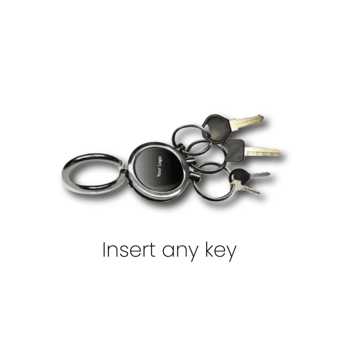 Distinctive Designs: Metal Keychains for Professionals-KC14