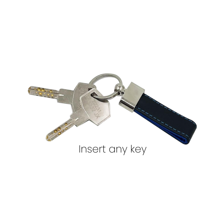 Steel Statements: Custom Metal Keychains-KC33