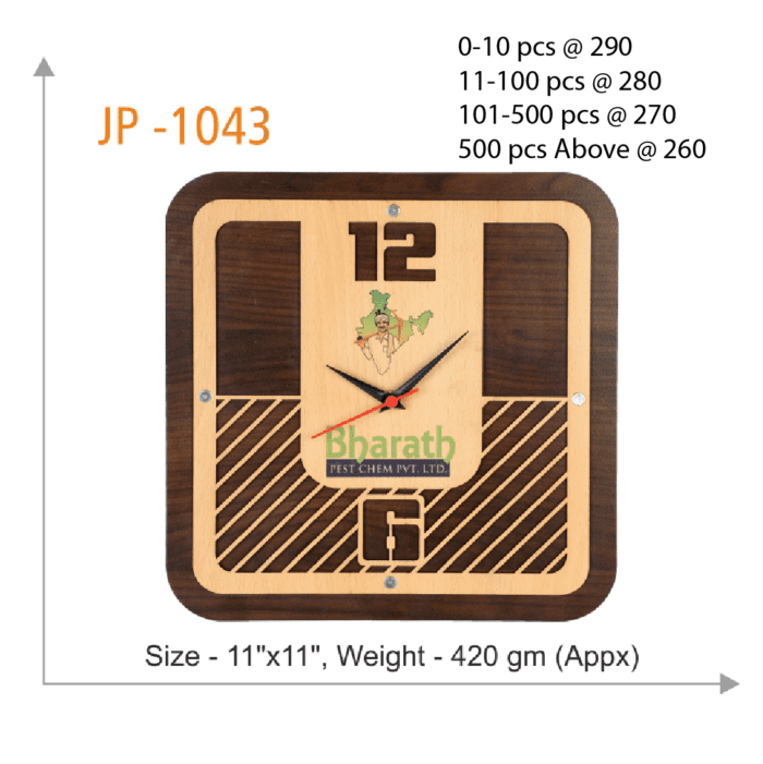 Wooden Wonders: Tailored Wall Clock Creations