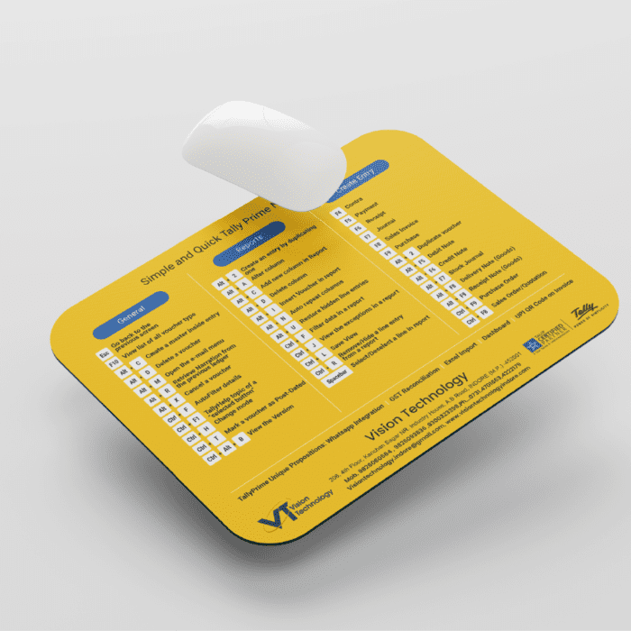 Customized Printed Rectangle Mousepad With Business Logo