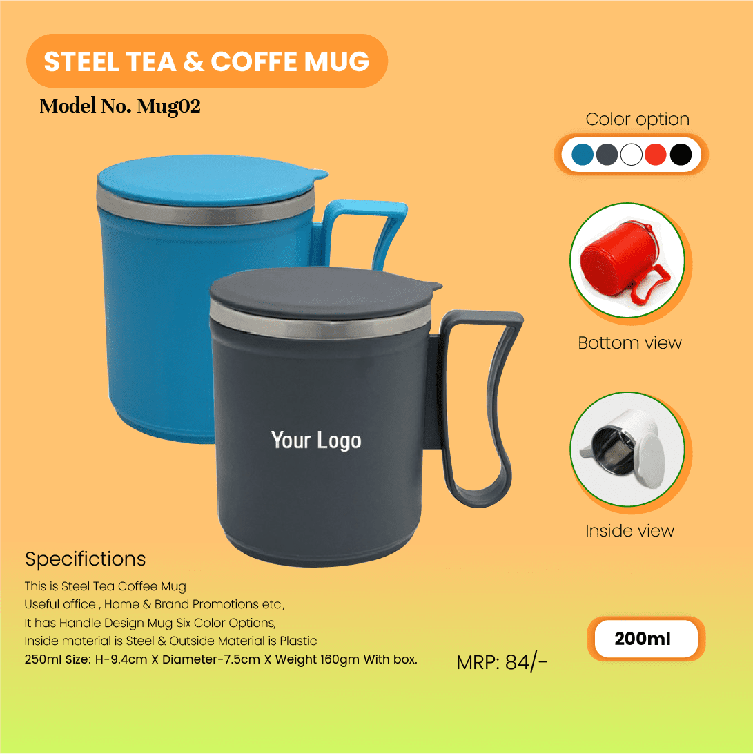 Steel Tea And Coffee Mug