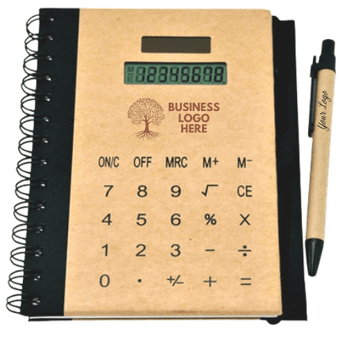 Solar Calculator Diary & Planner with Pen - Eco Friendly for Personal Use, Corporate Gifting, Office Gift, gift for teachers