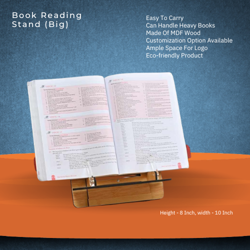 Wooden Book Reading Stand 8 inch