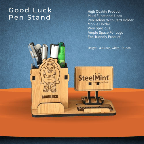 Luxury Good Luck Pen Stand 4.5 Inch