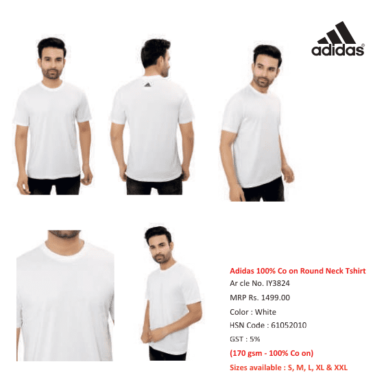 Adidas Round Neck T-Shirt