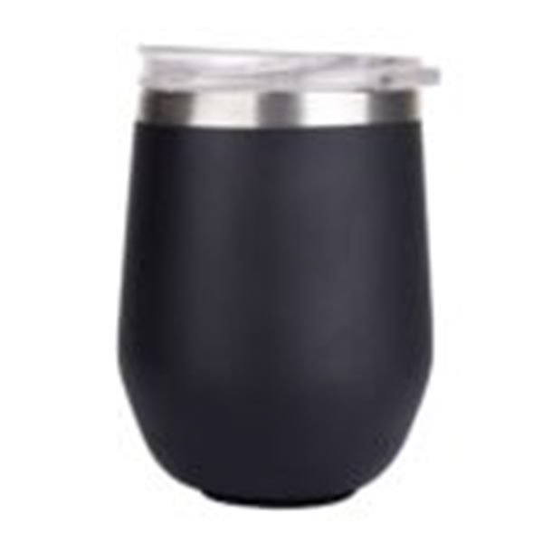 300ml Black Matte Finished Stainless Steel Kulhad Mug