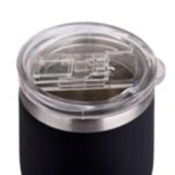 300ml Black Matte Finished Stainless Steel Kulhad Mug