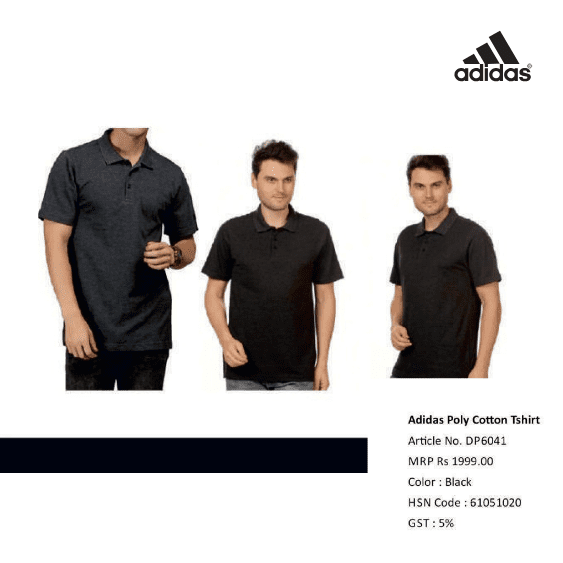 Poly Cotton T-Shirt For Men