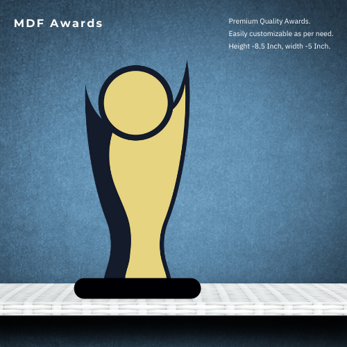 MDF Award- Champion League Symbol 8.5 Inch