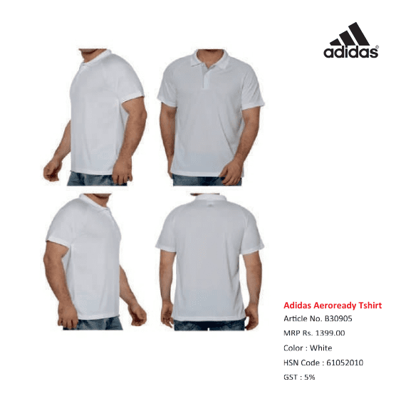 Sharp and Stylish: Adidas Aeroready Polo T-Shirt
