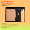 4 In One Combo Gift Set Diary, Pen, keychain & Bottle