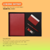 4 In One Best Gift Set Pen, Keychain, Diary & Card Holder