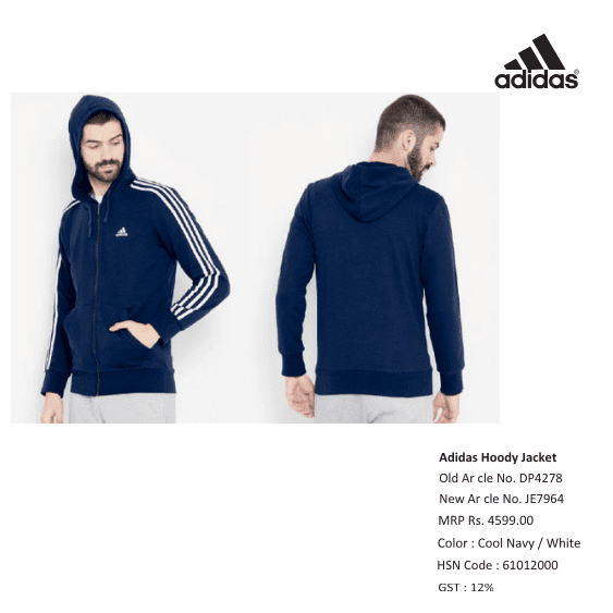 Adidas Hoody Jacket For Men