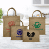 Medium Jute Shopping Bag 4 Inch