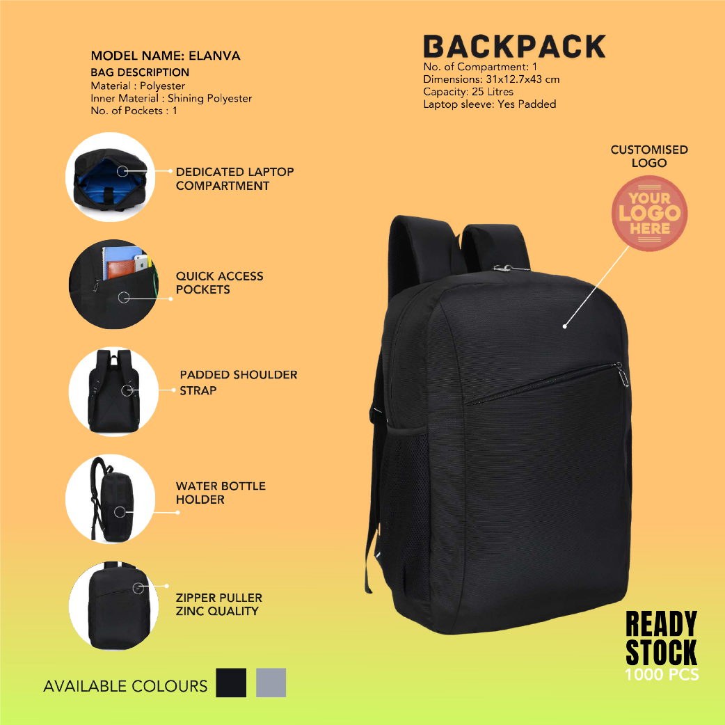 Backpack for men