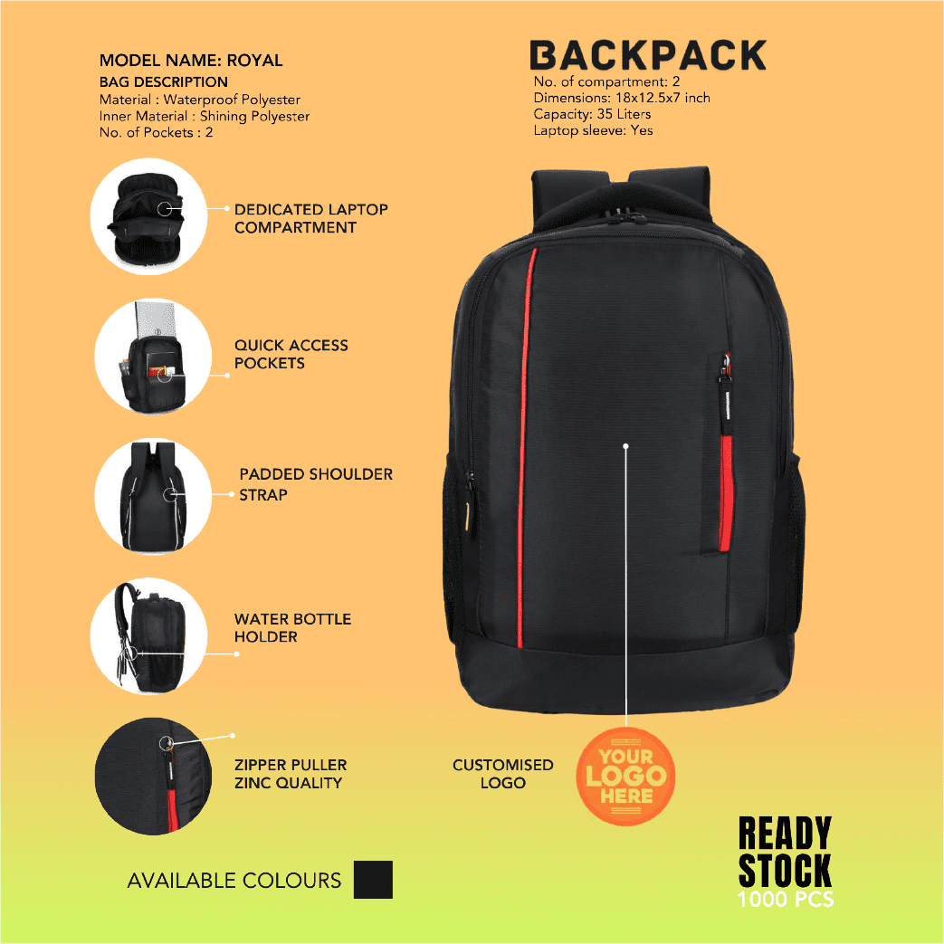 Royal Backpack For Office