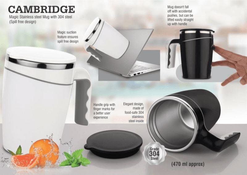 Cambridge Magic Stainless Steel Mug