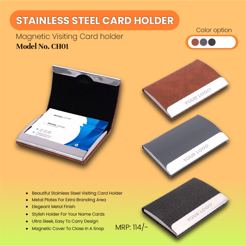 Stainless Steel Card Holder-CH01