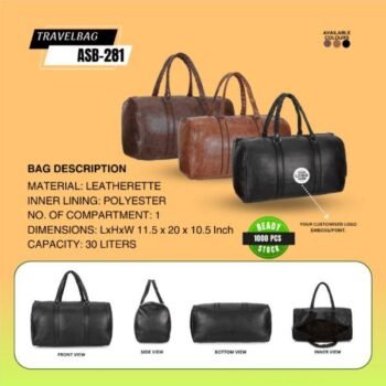 Corporate Travelling Bag with Custom Logo –...