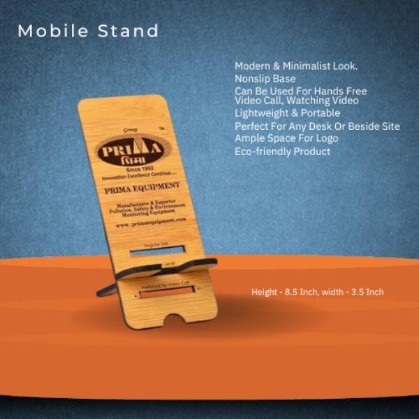 Custom Wooden Mobile Stand 8.5 Inch