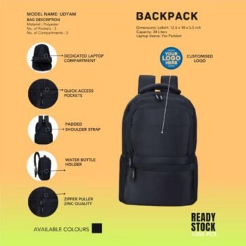 Customized Backpack Online UDYAM Backpack