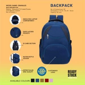 Customized Backpack with Logo