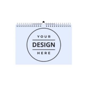 Customized Photo Printed Spiral Wall Calendar