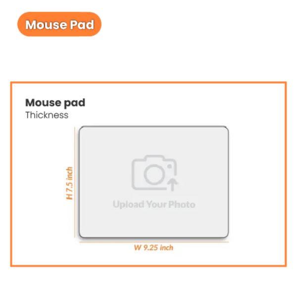 Customized Printed Rectangle Mousepad with Business Logo