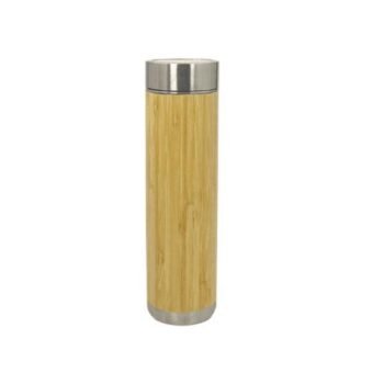 Customized Wooden Stainless Steel Flask Water Bottle – 500ml