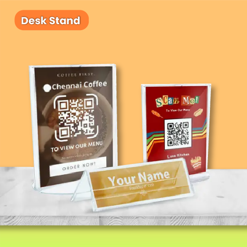 Acrylic Desk Stands