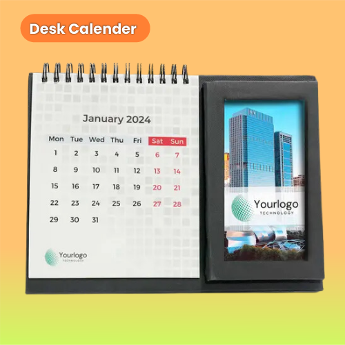 A5 Desktop Calendar with Frame