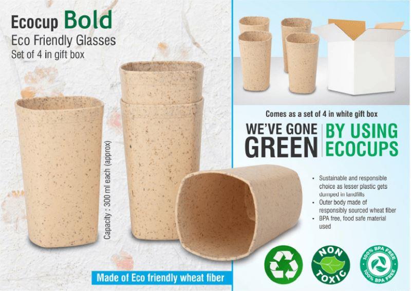 EcoCup Bold Eco Friendly Glasses Set