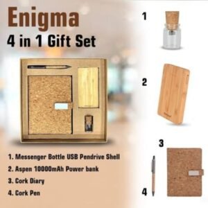 Enigma 4 in 1 Gift Set – Stylish & Eco-Friendly Corporate Gift Set