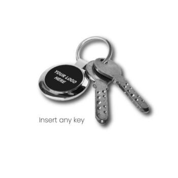 Executive Elegance Personalized Metal Keychains