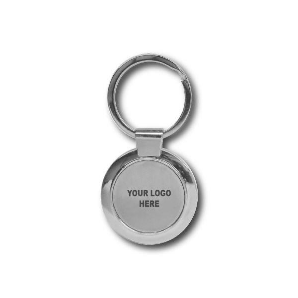 Executive Elegance Personalized Metal Keychains