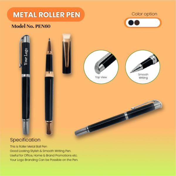 Executive Metal Roller Pen – Stylish Corporate Gift Pen with Custom Logo