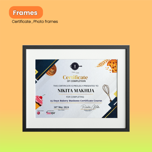 Customized Photo Frame: Decorate the walls of your home or office with a special photo.