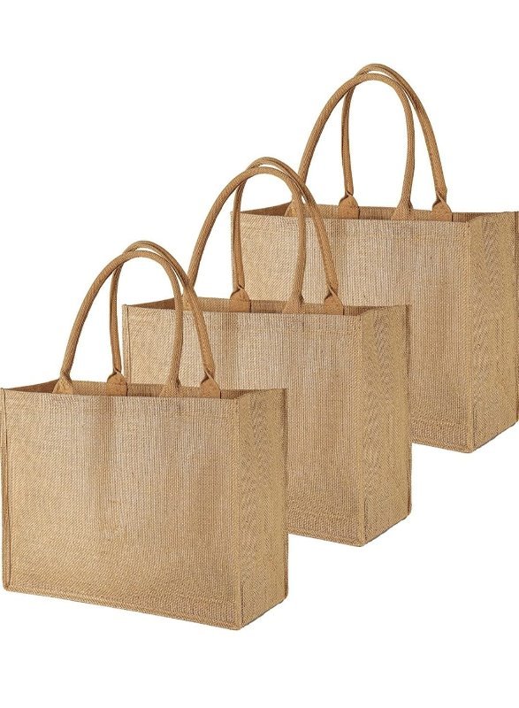 Jute Bag for Lunch Utility Item for Office use 35cm
