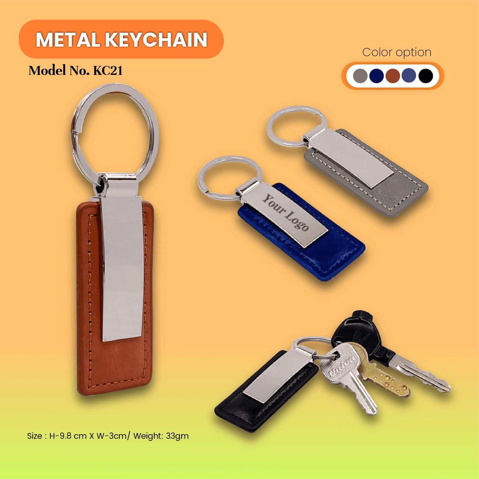 Metal Keychain