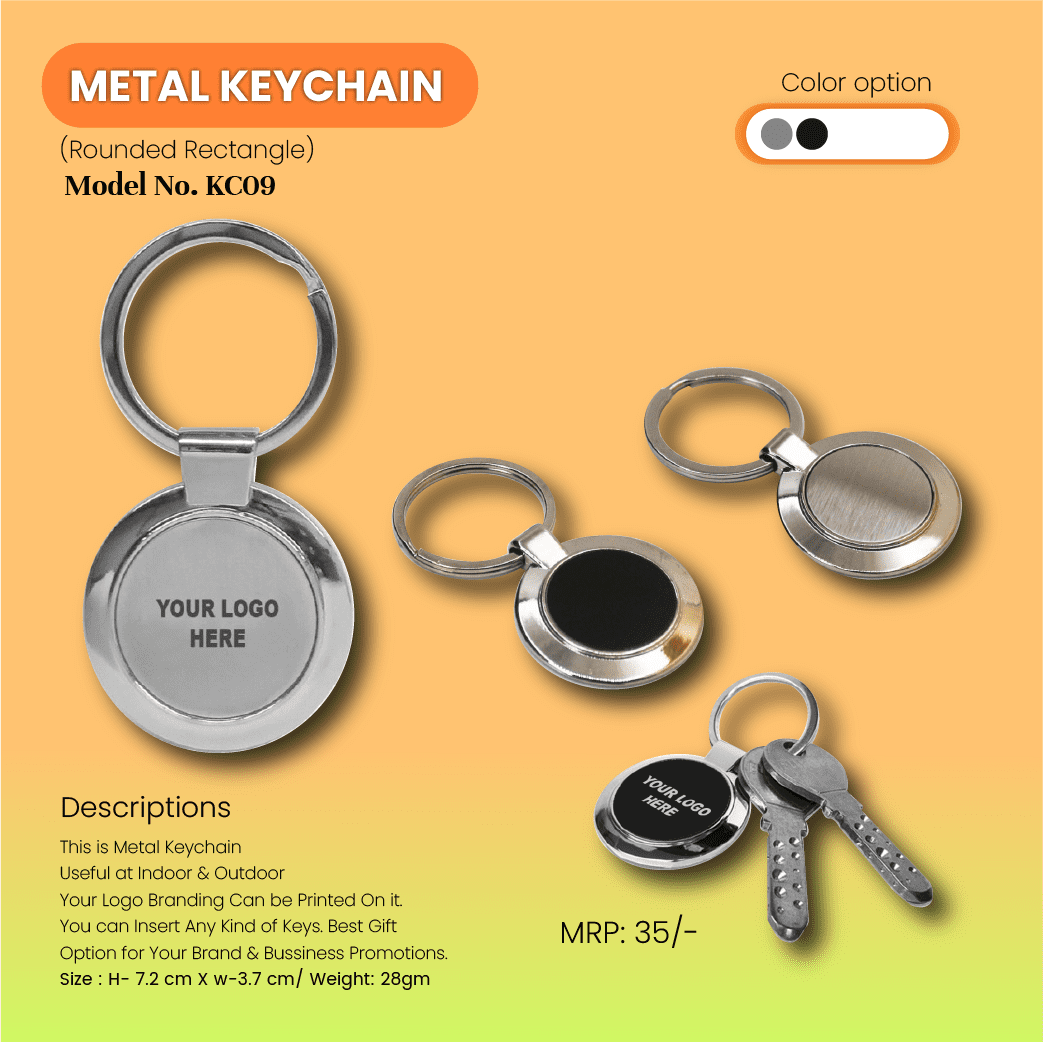 Executive Elegance: Personalized Metal Keychains
